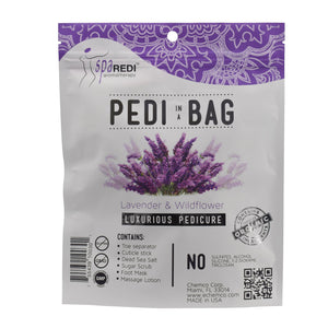 SPA REDI Luxurious Gel Pedicure Kit - Indulge in Spa Experience - Multiple Scents Available