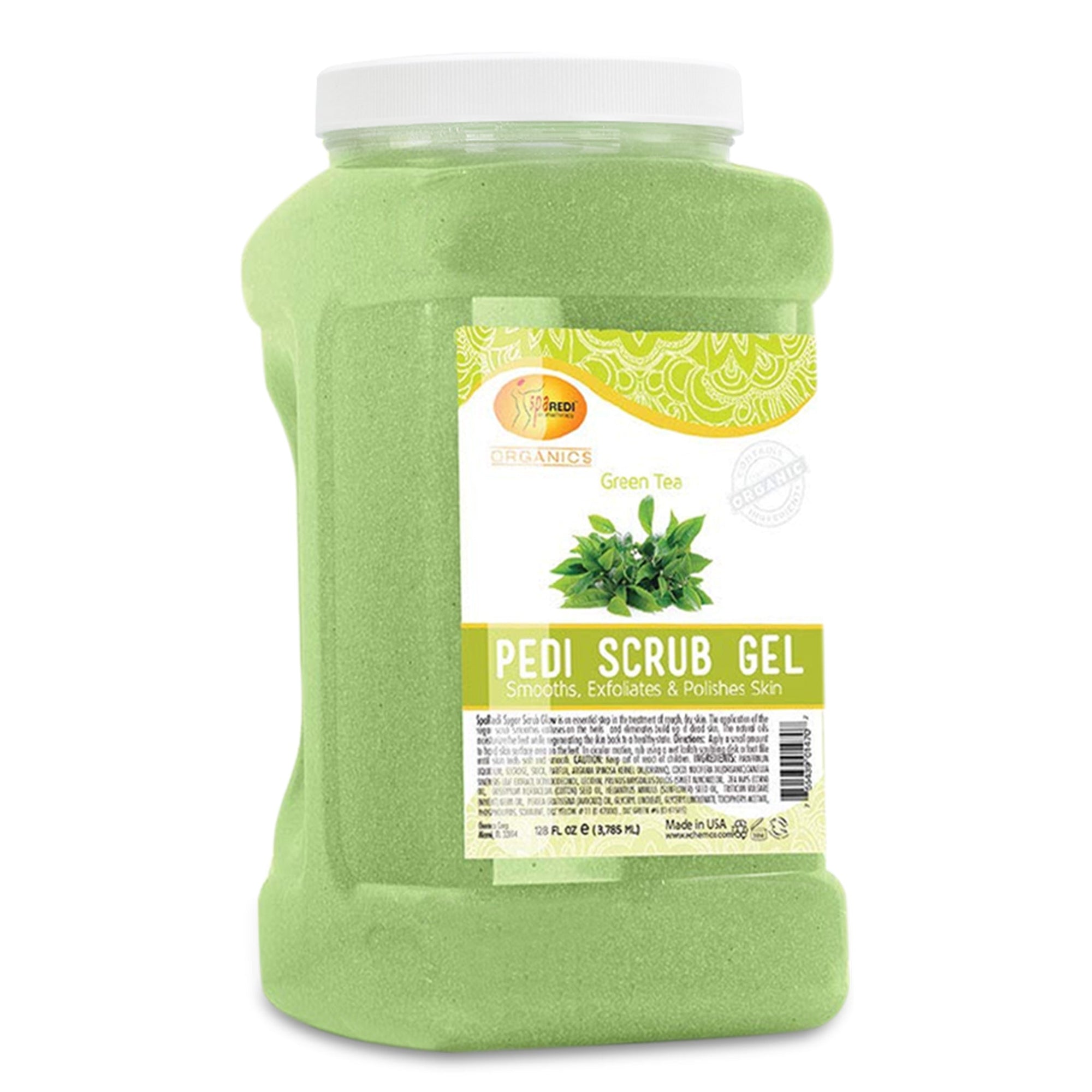 SPA REDI Exfoliating Scrub Pumice Gel - Hydrating Body Exfoliator with Hyaluronic Acid - Refresh &amp; Revitalize