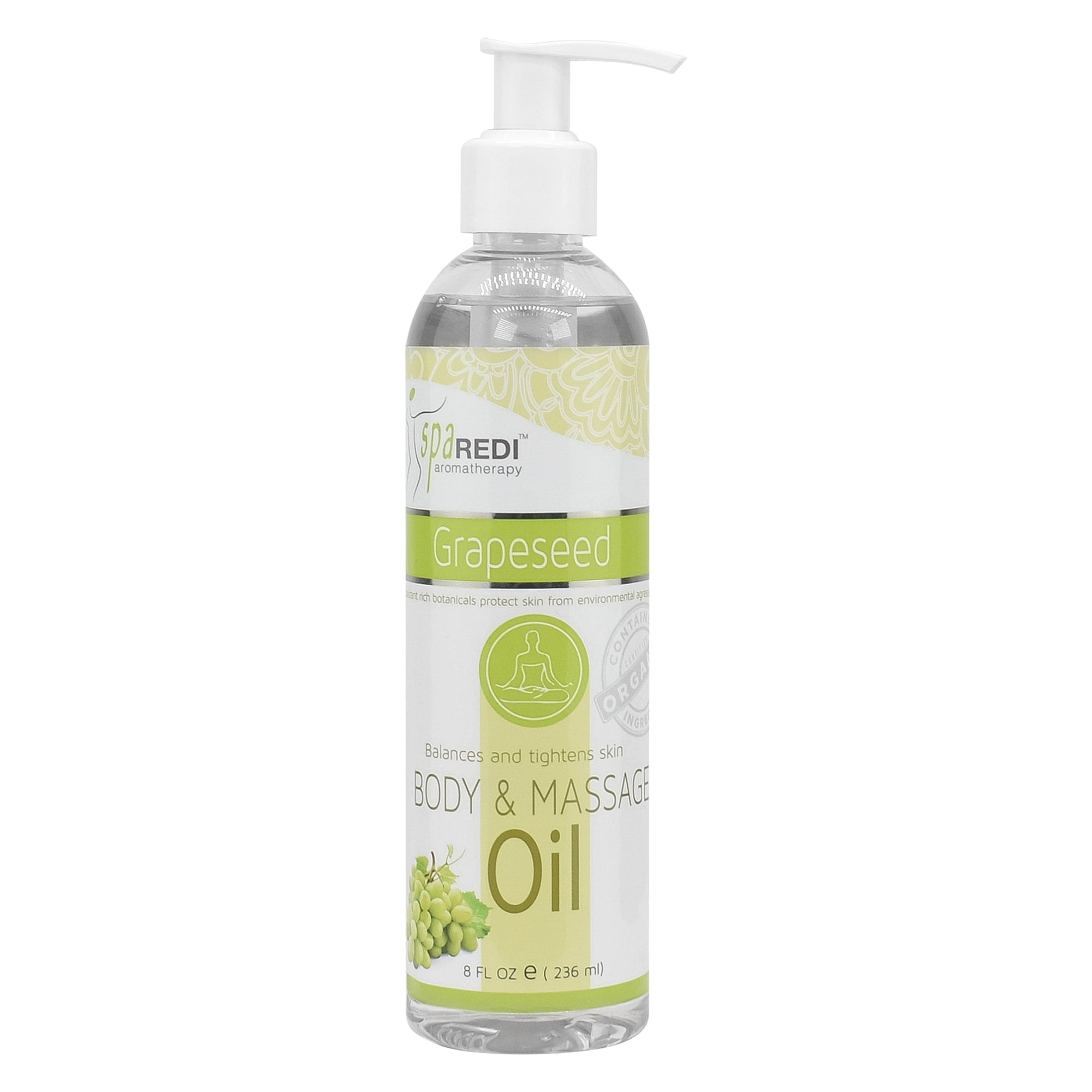 SPA REDI Massage Oil - Soothing Relief for Sore Muscles &amp; Hydrated Skin