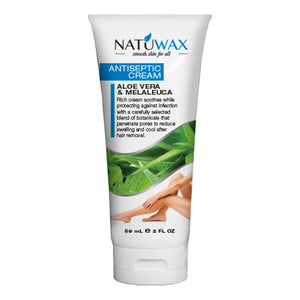 Natuwax Antiseptic Cream Post Wax - Soothing Relief & Protection for Waxed Skin