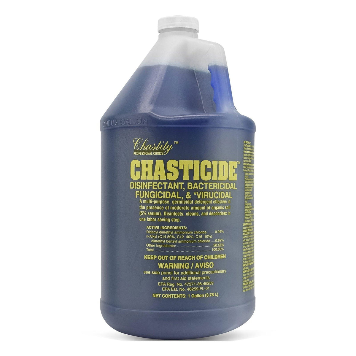 CHASTITY Chasticide Disinfectant - Powerful Germ Killer for Safe Surfaces