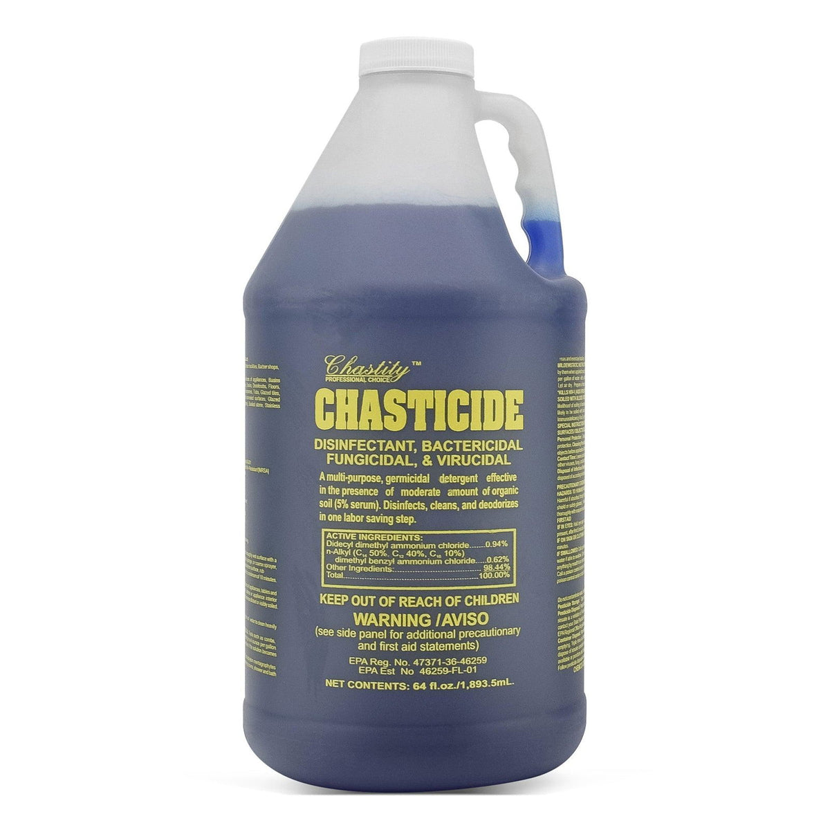 CHASTITY Chasticide Disinfectant - Powerful Germ Killer for Safe Surfaces