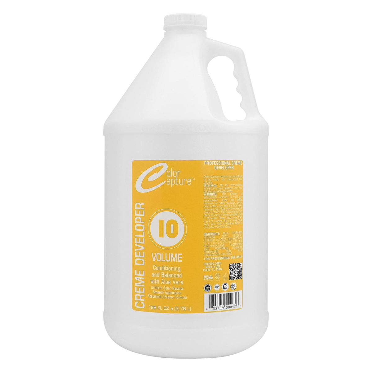 COLOR CAPTURE - Cream Developer, Hair Color Enhancer - Provides Consistent, Vibrant Results for Professional Coloring