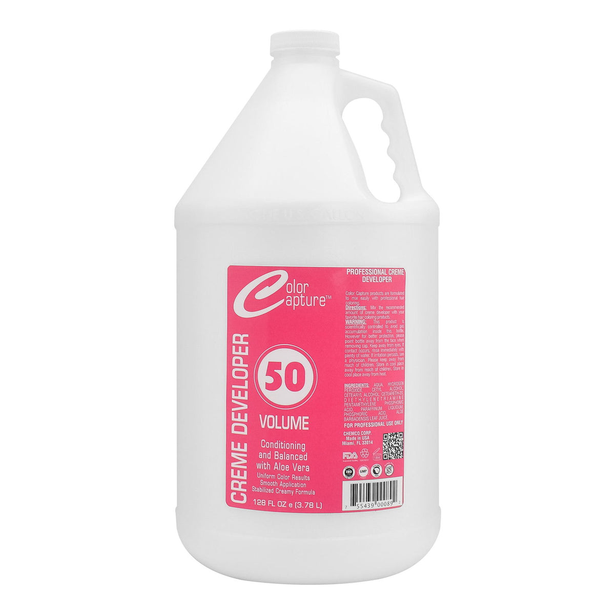 COLOR CAPTURE - Cream Developer, Hair Color Enhancer - Provides Consistent, Vibrant Results for Professional Coloring