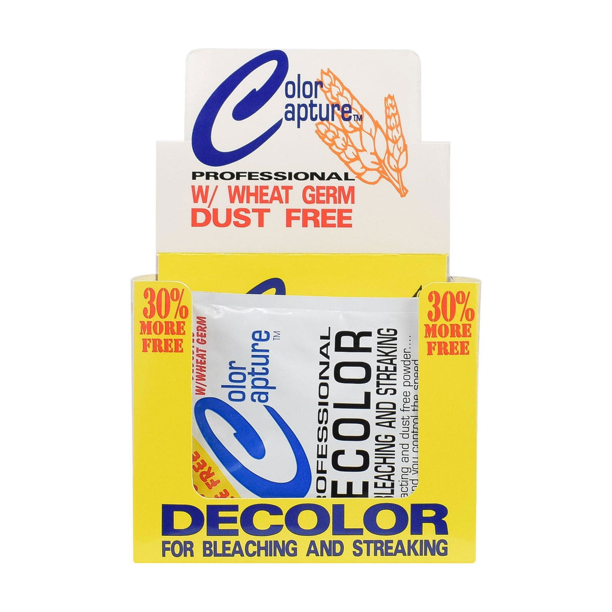 COLOR CAPTURE Hair Bleach Powder - Blue - For Bleaching & Streaking - Professional Use