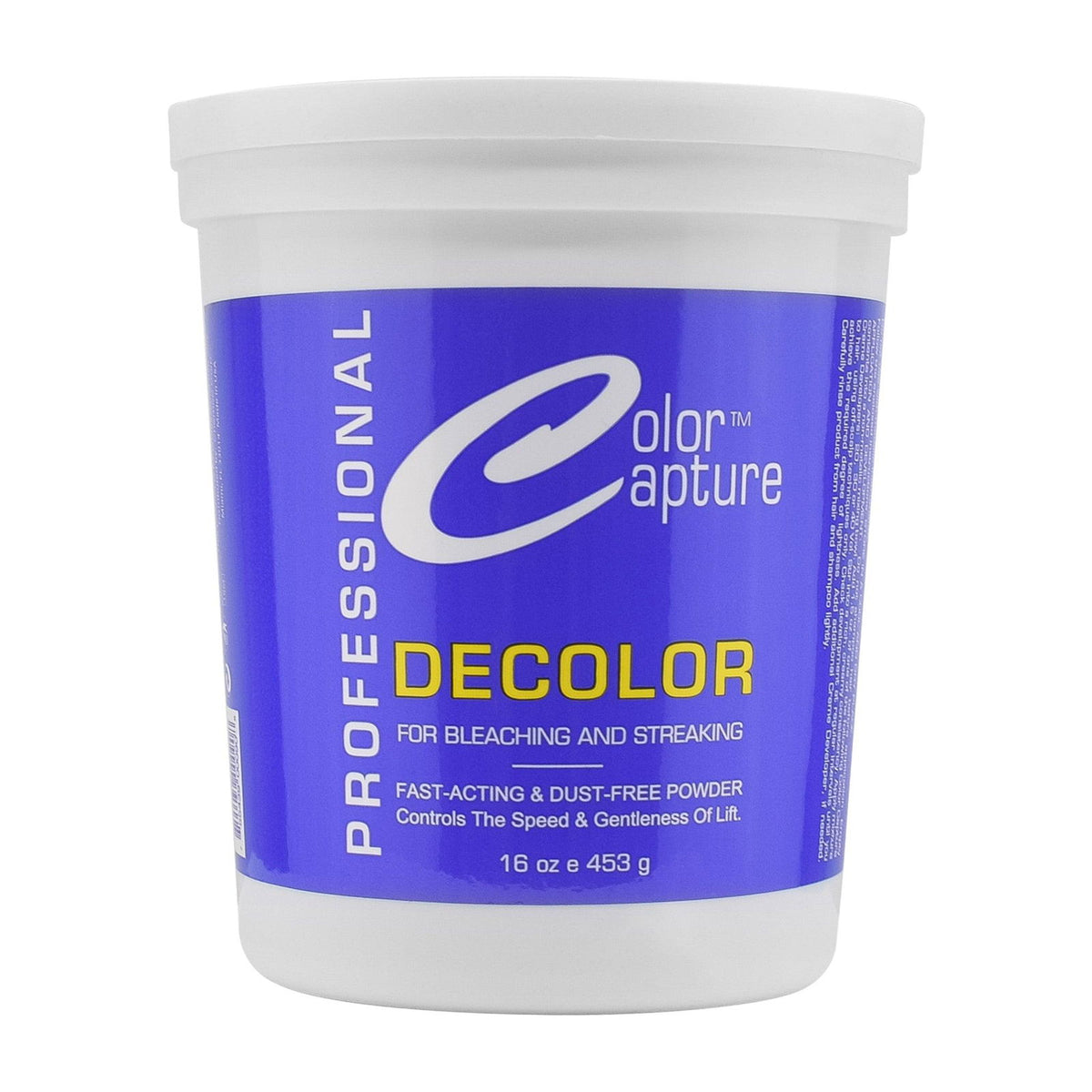 COLOR CAPTURE Hair Bleach Powder - Blue - For Bleaching & Streaking - Professional Use