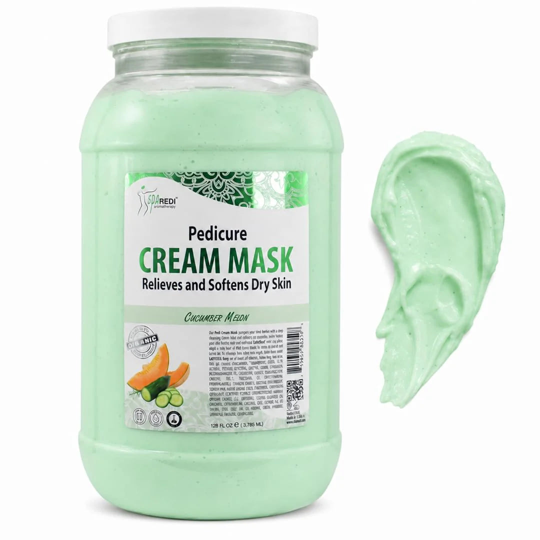 SPA REDI Body & Foot Cream Mask - Hydrating & Refreshing for Tired Skin
