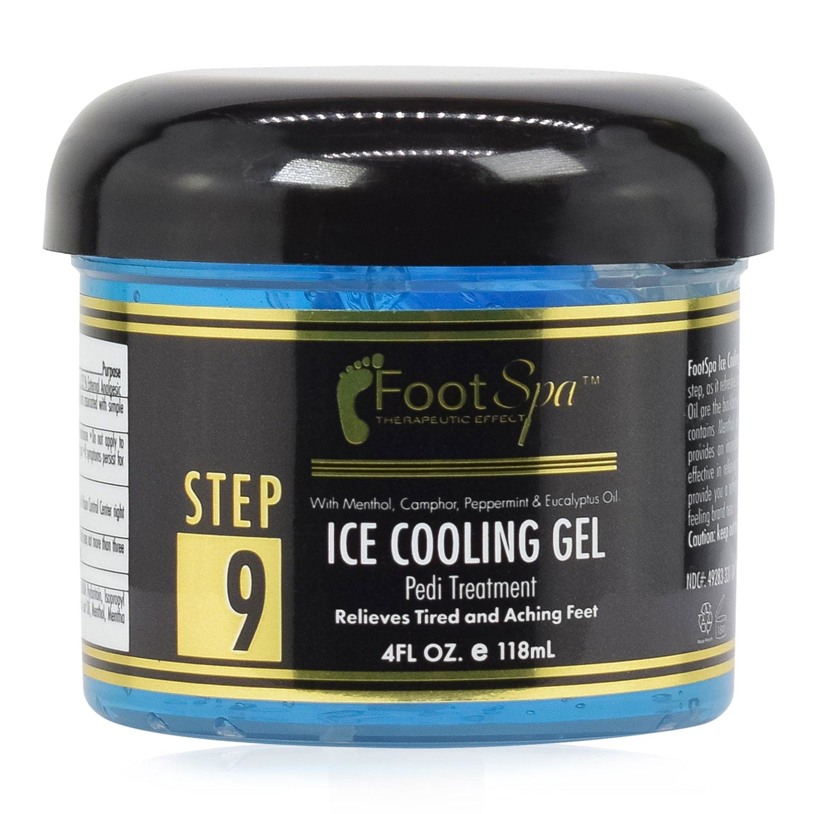 FOOT SPA Ice Cooling Gel – Refreshing Pedicure Relief with Mint, Eucalyptus & Menthol - Beauty Market Online