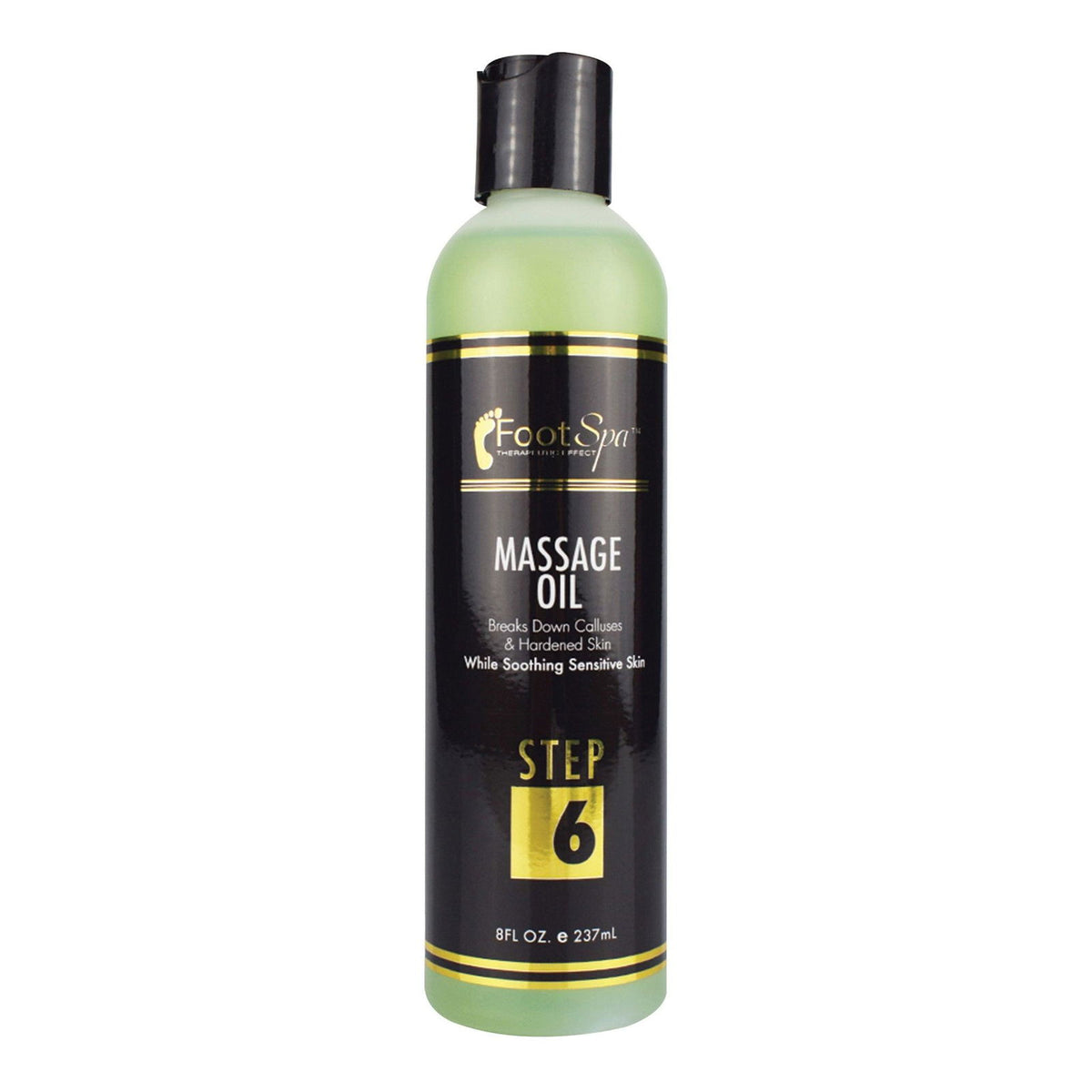 Foot Spa Massage Oil – Professional Massage Therapy with Tea Tree, Peppermint & Eucalyptus – Deeply Hydrating for Full Body, Manicure & Pedicure – Soothes Sore Muscles & Repairs Dry Skin