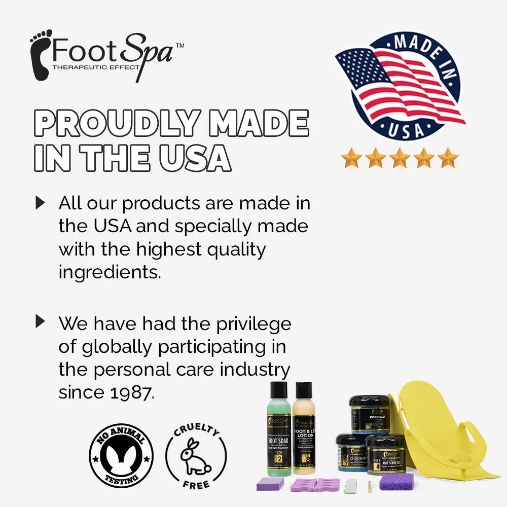 FOOT SPA MiniFoot Spa Kit Mini – Complete Pedicure Set for Soft, Smooth Feet – Hydrating &amp; Exfoliating Foot Care for Relaxation &amp; Rejuvenation – At-Home Spa Treatment Kit - Complete Foot Care Set for Relaxation, Exfoliation, Hydration, and Soothing Relief
