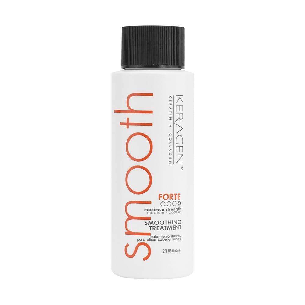 KERAGEN - Brazilian Keratin Smoothing Treatment, Forte Treatment Frizz Control &amp; Shine for Fine to Coarse Hair, Long-Lasting Results - Beauty Market Online