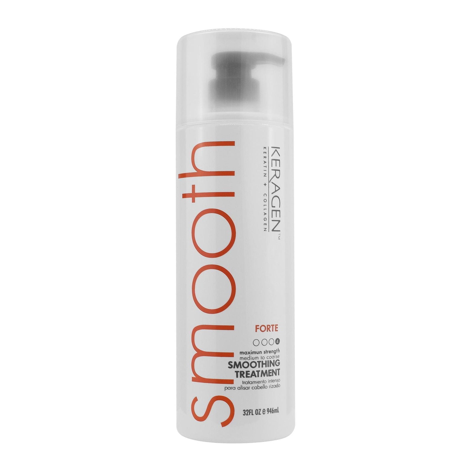 KERAGEN - Brazilian Keratin Smoothing Treatment, Forte Treatment Frizz Control &amp; Shine for Fine to Coarse Hair, Long-Lasting Results - Beauty Market Online