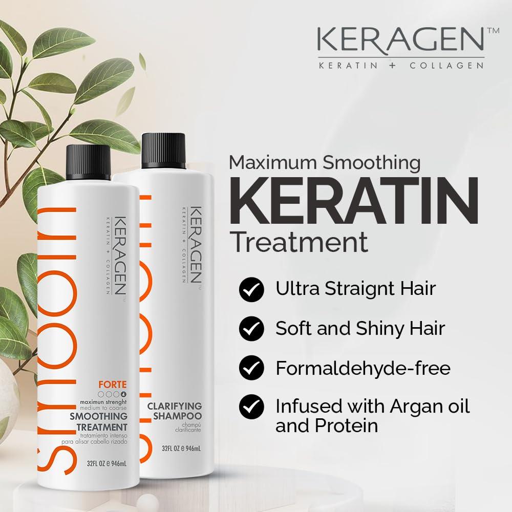 Keragen Brazilian Keratin Smoothing Treatment 