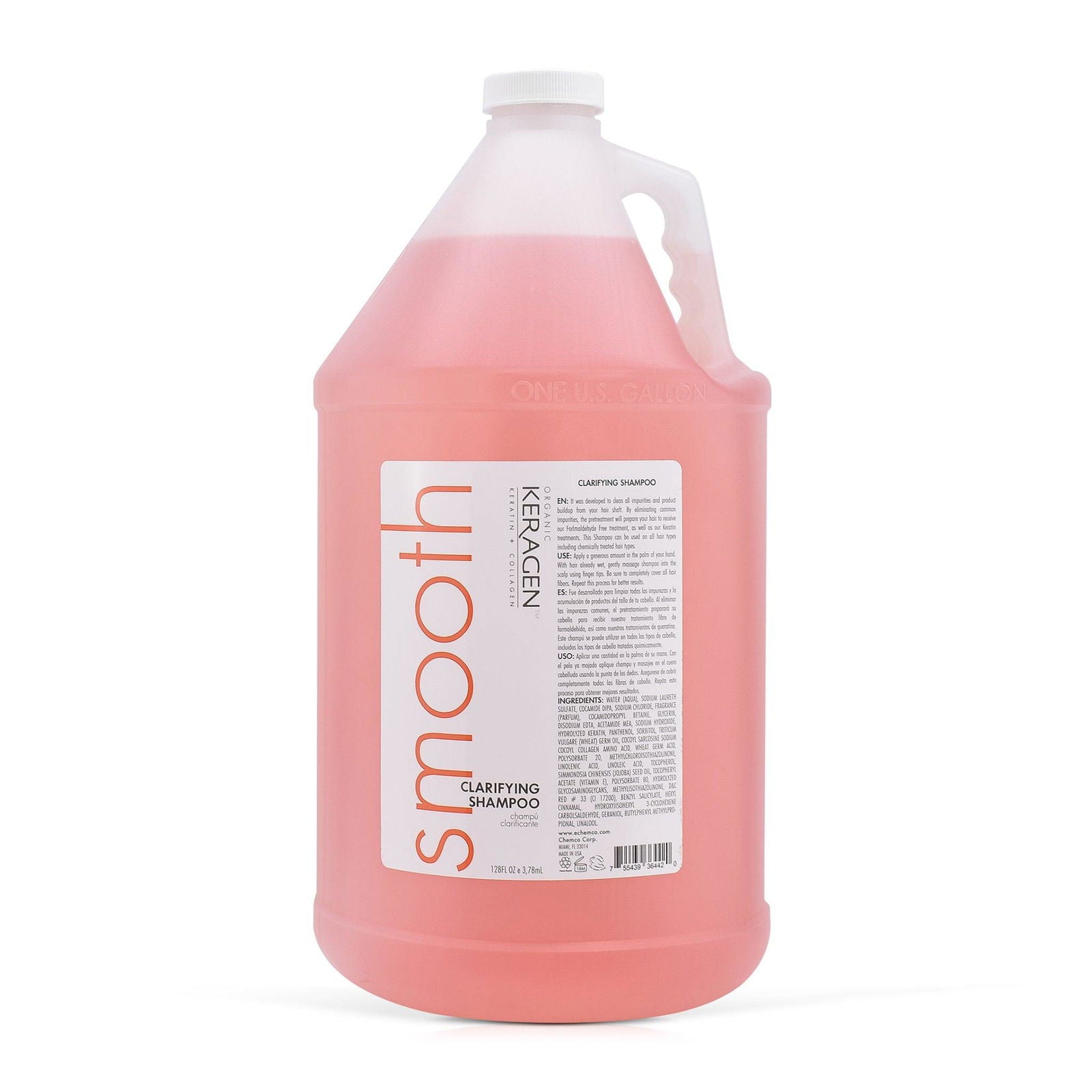 KERAGEN - Clarifying Shampoo with Keratin and Collagen - Deep Cleansing, Purifying, Refresh and Reset Damaged, Color-Treated Hair, Removes Buildup and Residue from Scalp - For All Hair Types - Beauty Market Online