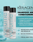 Keragen Volumizing Shampoo and Conditioner
