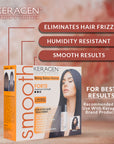 KERAGEN Brazilian Keratin Smoothing Treatment, Blowout Straightening System for Dry & Damaged Hair – Forte, Sulfate-Free – Eliminates Curls & Frizz, Medium to Coarse Hair - Beauty Market Online