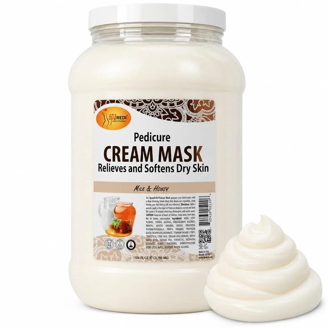 SPA REDI Body & Foot Cream Mask - Hydrating & Refreshing for Tired Skin