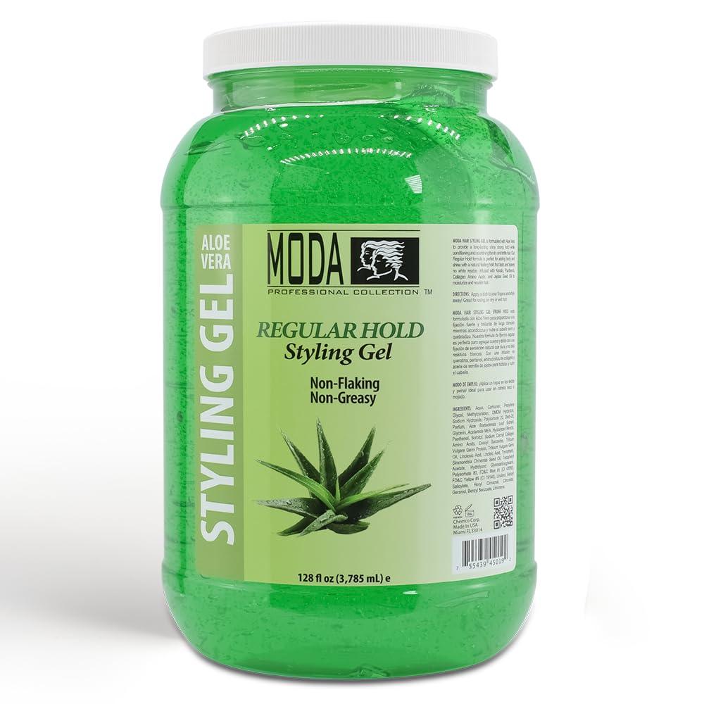 MODA Styling Gel - Strong Hold - 128 Oz - Perfect for All-Day Styles - Beauty Market Online