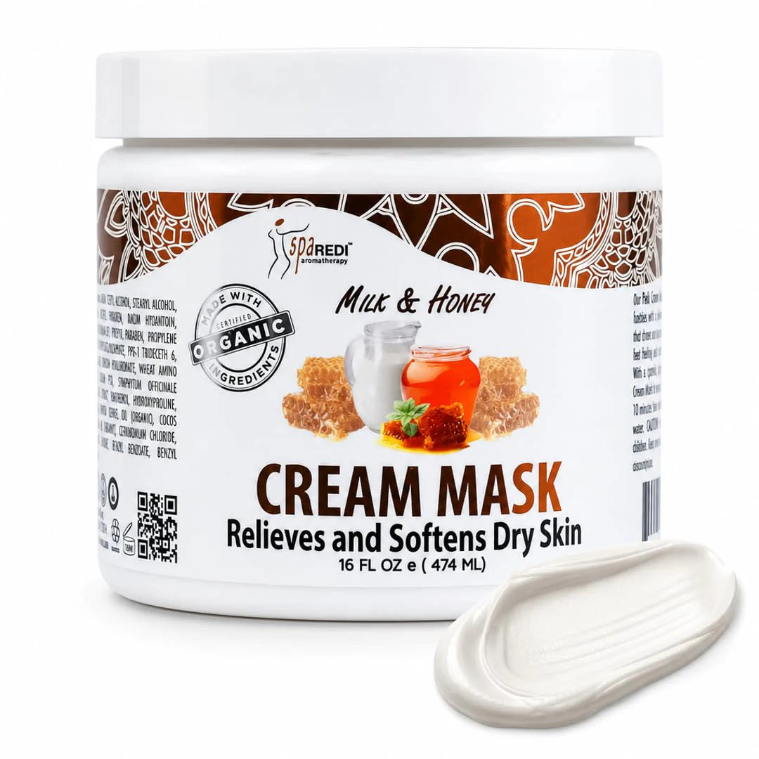 SPA REDI Body & Foot Cream Mask - Hydrating & Refreshing for Tired Skin