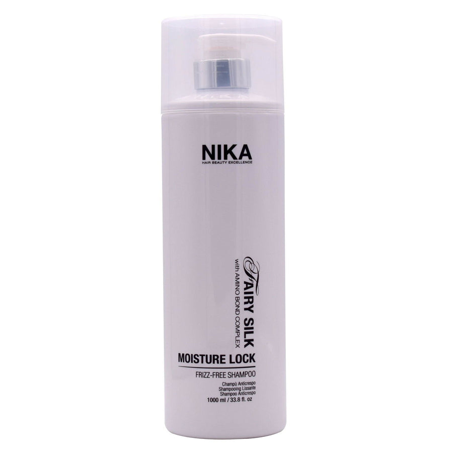 NIKA Fairy Silk - Moisture Lock Frizz-Free Shampoo - Smooth, Hydrate & Shine - 33.8oz