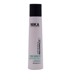NIKA Fairy Silk Reconstructing Shampoo - Intense Keratin Repair for Dry, Damaged Hair - 8.5fl oz - 