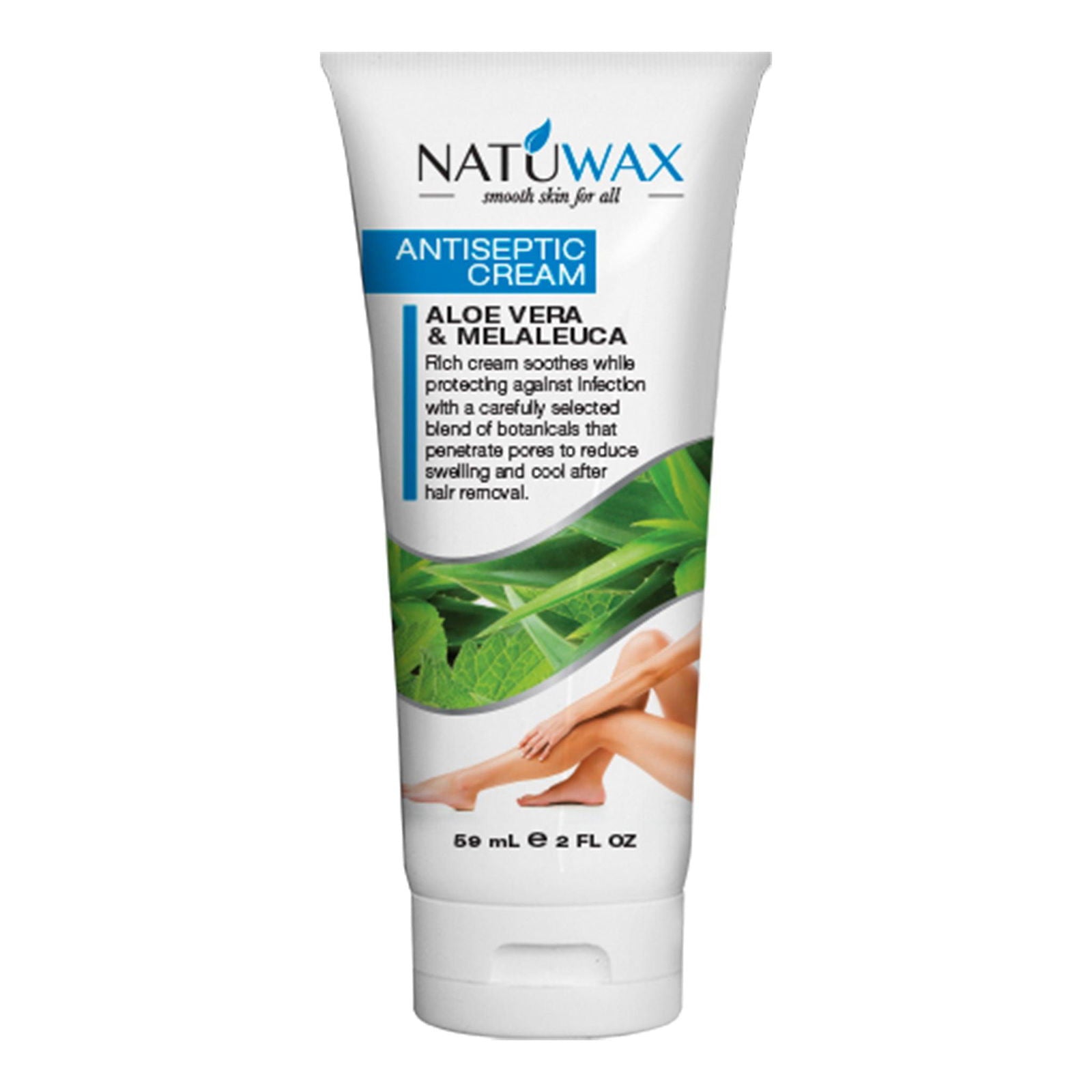 Natuwax Antiseptic Cream Post Wax - Soothing Relief &amp; Protection for Waxed Skin - Beauty Market Online