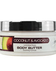 ORIGEM Coconut Avocado Body Butter – Deep Hydration & Skin Barrier Repair – Shea & Argan Oil Infused Moisturizer with Vitamin E – Ultra-Nourishing, Non-Greasy Body Cream