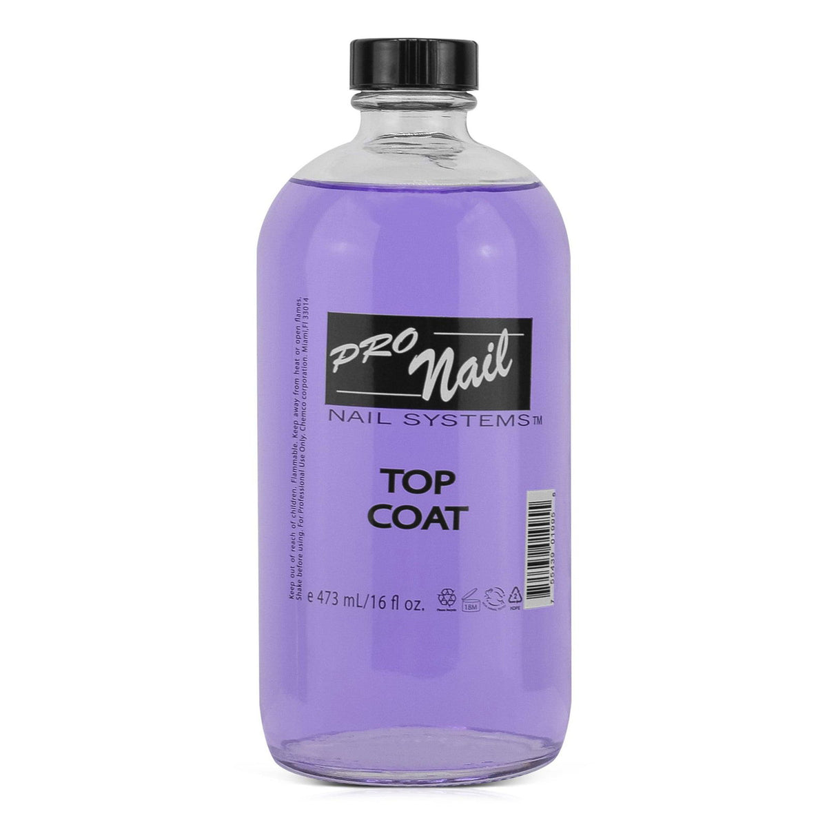 PRO NAIL - Nail Polish Top Coat - High Gloss, Chip Resistant, Long-Lasting Shine for Manicure & Pedicure
