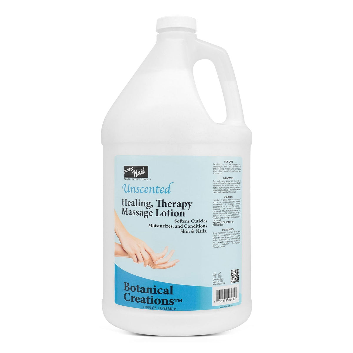 PRO NAIL Healing Therapy Massage Lotion - Nourishes & Moisturizes Skin, Perfect for Pedicure, Manicure & Body Care