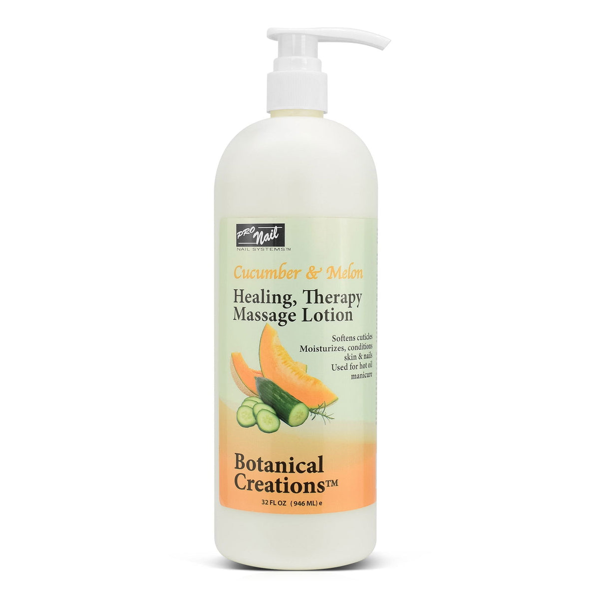 PRO NAIL Healing Therapy Massage Lotion - Nourishes & Moisturizes Skin, Perfect for Pedicure, Manicure & Body Care