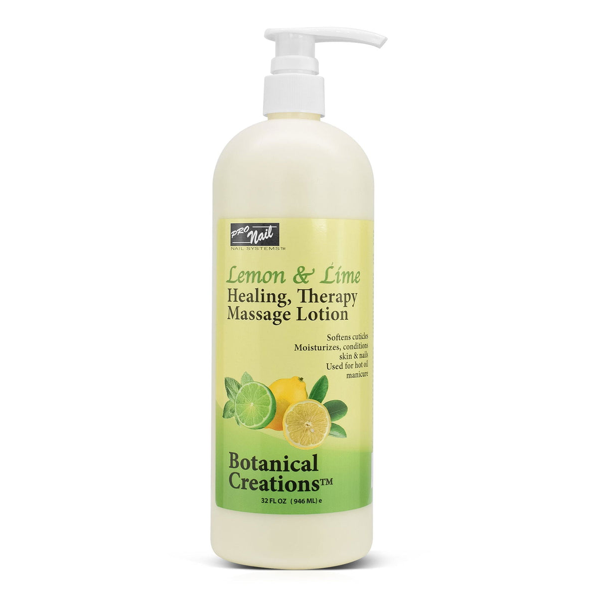PRO NAIL Healing Therapy Massage Lotion - Nourishes & Moisturizes Skin, Perfect for Pedicure, Manicure & Body Care