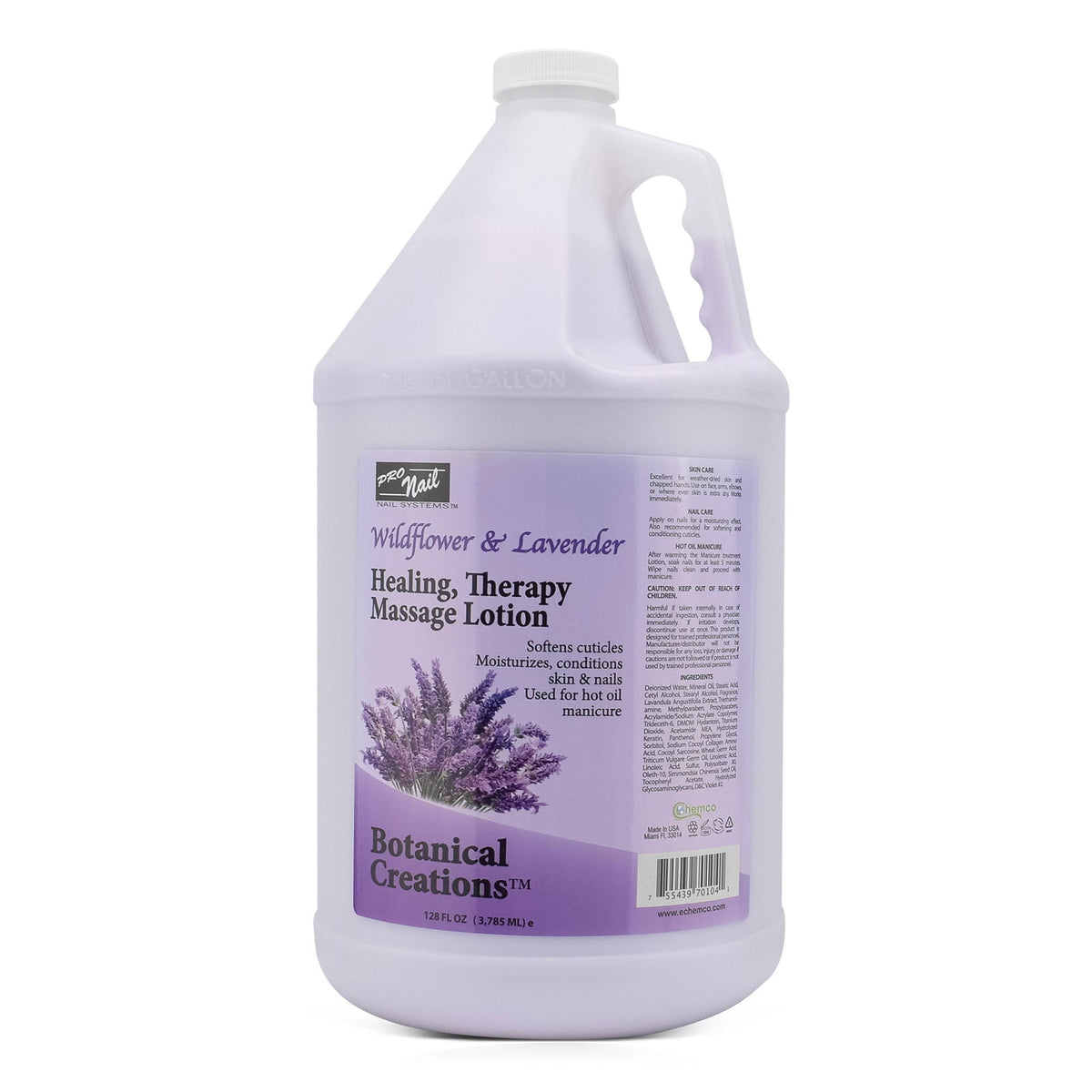 PRO NAIL Healing Therapy Massage Lotion - Nourishes & Moisturizes Skin, Perfect for Pedicure, Manicure & Body Care