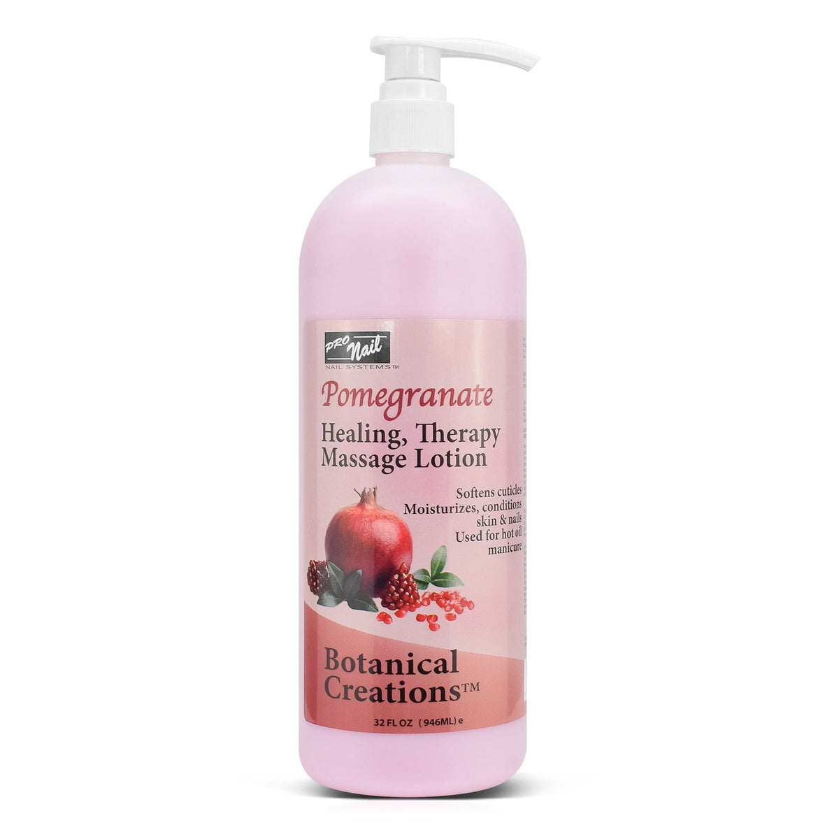PRO NAIL Healing Therapy Massage Lotion - Nourishes & Moisturizes Skin, Perfect for Pedicure, Manicure & Body Care