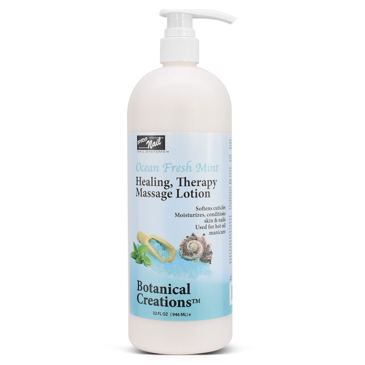 PRO NAIL Healing Therapy Massage Lotion - Nourishes & Moisturizes Skin, Perfect for Pedicure, Manicure & Body Care