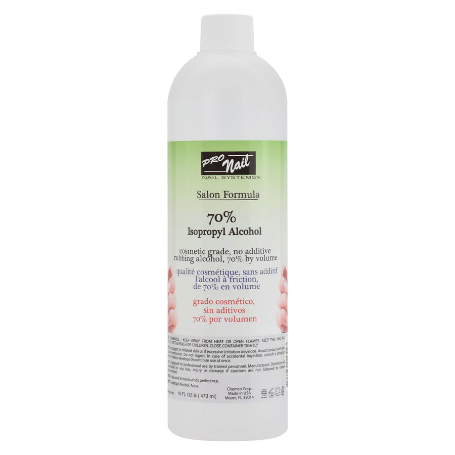 PRO NAIL Isopropyl Alcohol - Cleans, Sanitizes, and Disinfects with Antiseptic Properties