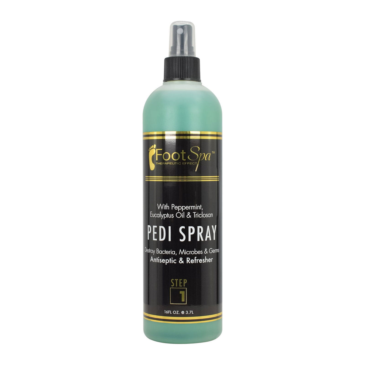 Pedi Spray Antiseptic - Mint & Eucalyptus - Refreshing Foot Care Spray for Clean & Revitalized Feet