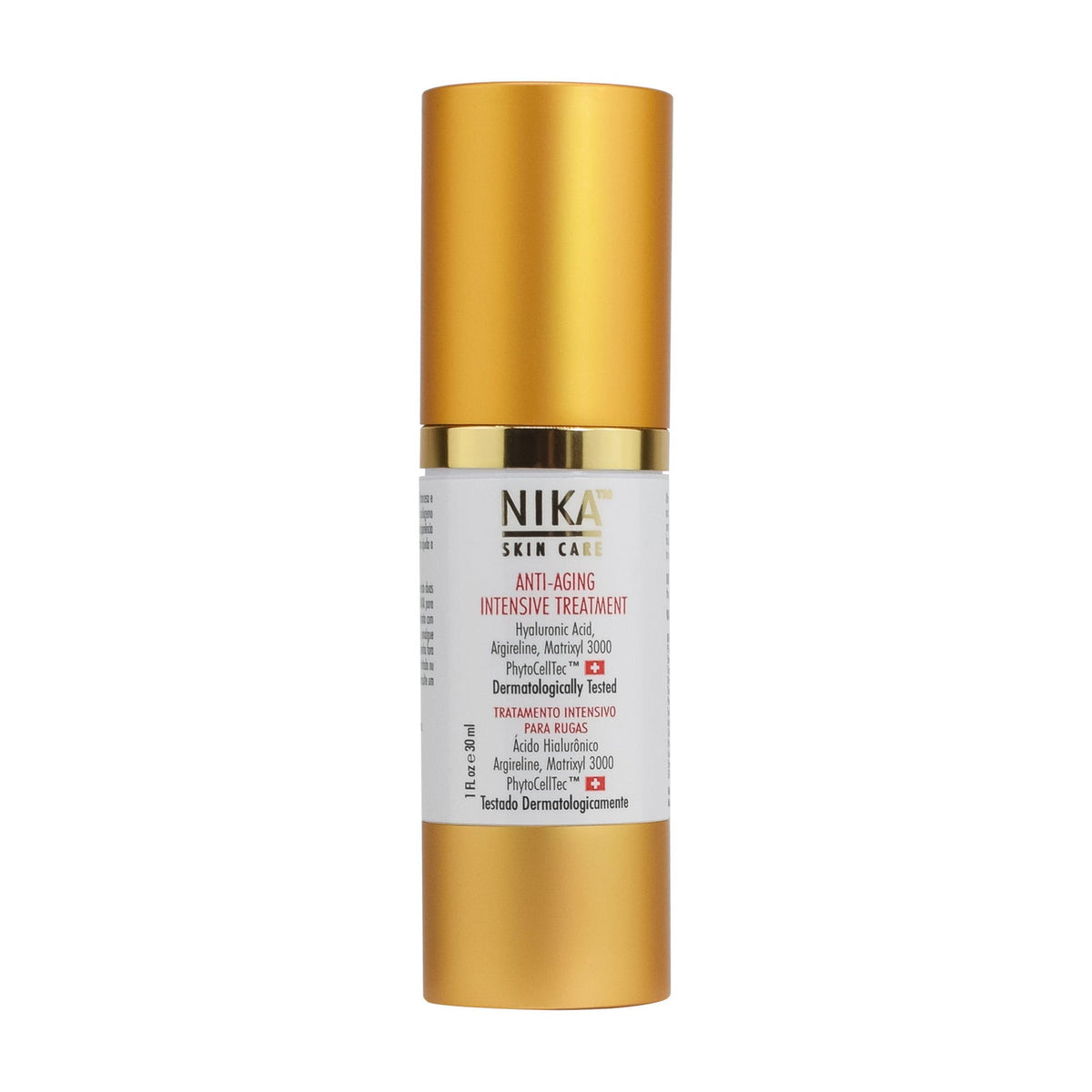 NIKA SKIN CARE - Anti Aging Intensive Treatment - Face Moisturizer - Plump and Moisturize with Collagen