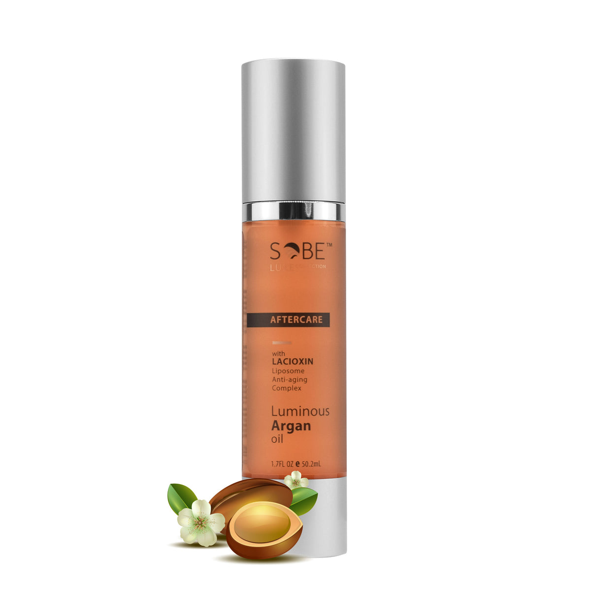 SOBE LUXE - Moroccan Argan Oil Hair Serum - Anti-Frizz, Moisturizing, Shine & Protection - 1.7 Oz