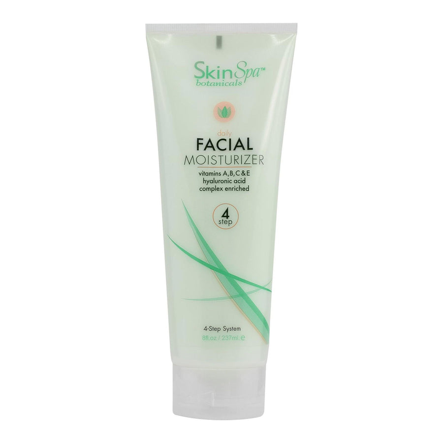 SKIN SPA Daily Face Moisturizer Lotion - Non-Greasy Skin Care Cream - Leaves Skin Soft and Smooth - 8 Oz