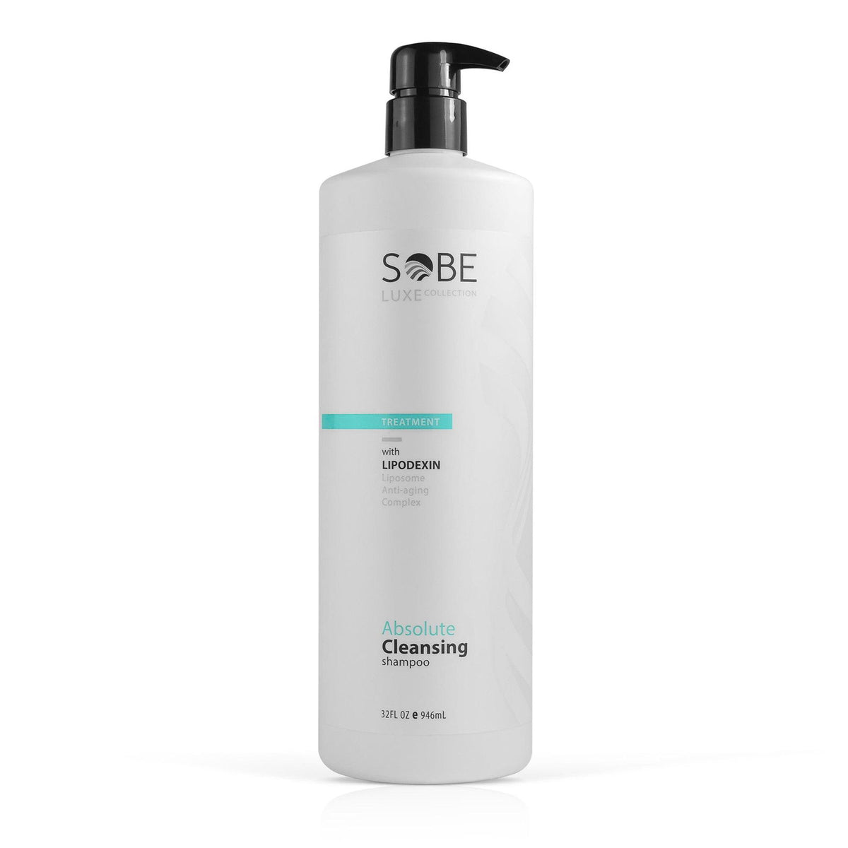 SOBE LUXE - Clarifying Shampoo for Damaged Hair - Detoxifying Cleanse, Removes Buildup, Strengthens Cuticle - 32 Oz