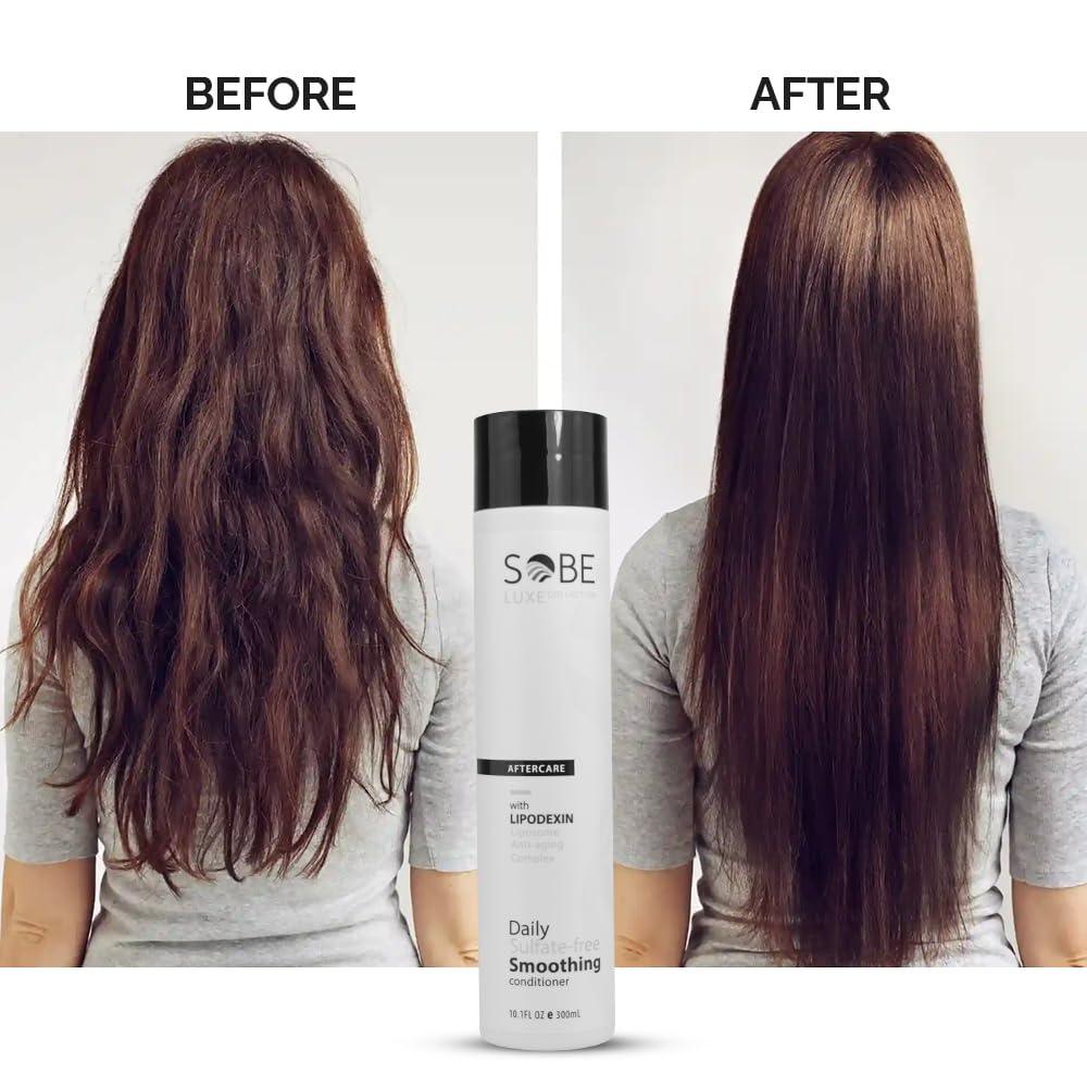 SOBE LUXE - Smoothing Conditioner for Treated Hair, Sulfate-Free, 10 Oz - Moisturizes &amp; Repairs - Beauty Market Online
