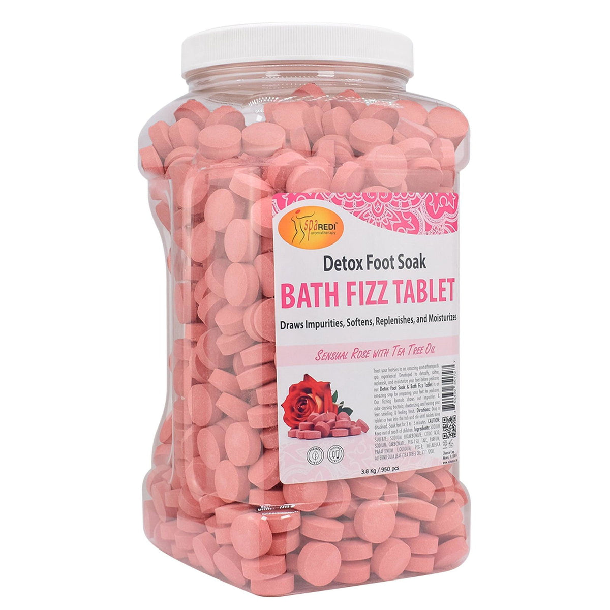 SPA REDI Bath Fizz Tablets - Relaxing Aromatherapy in Various Scents