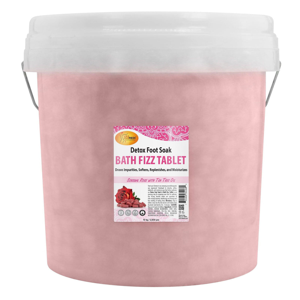 SPA REDI Bath Fizz Tablets - Relaxing Aromatherapy in Various Scents