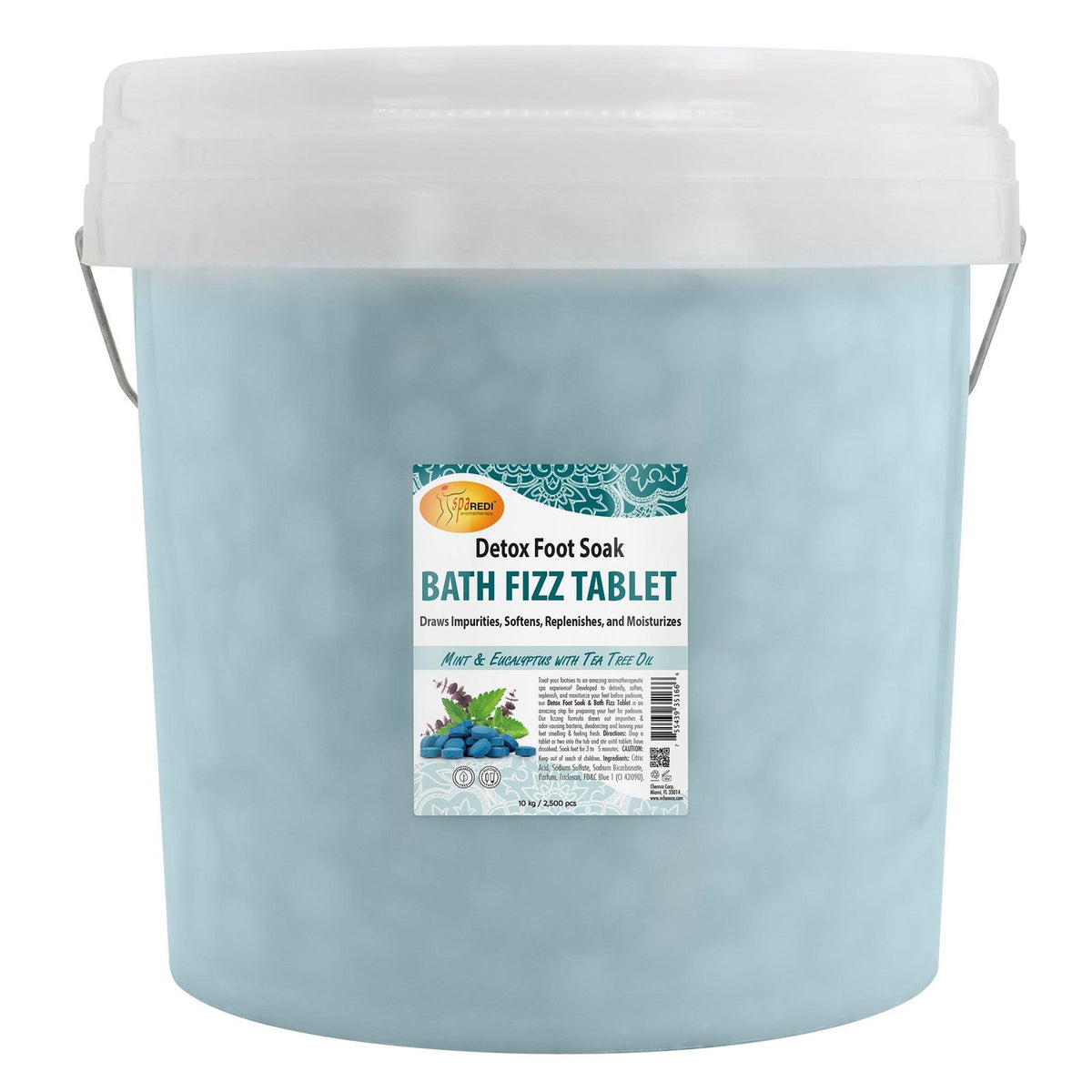 SPA REDI Bath Fizz Tablets - Relaxing Aromatherapy in Various Scents