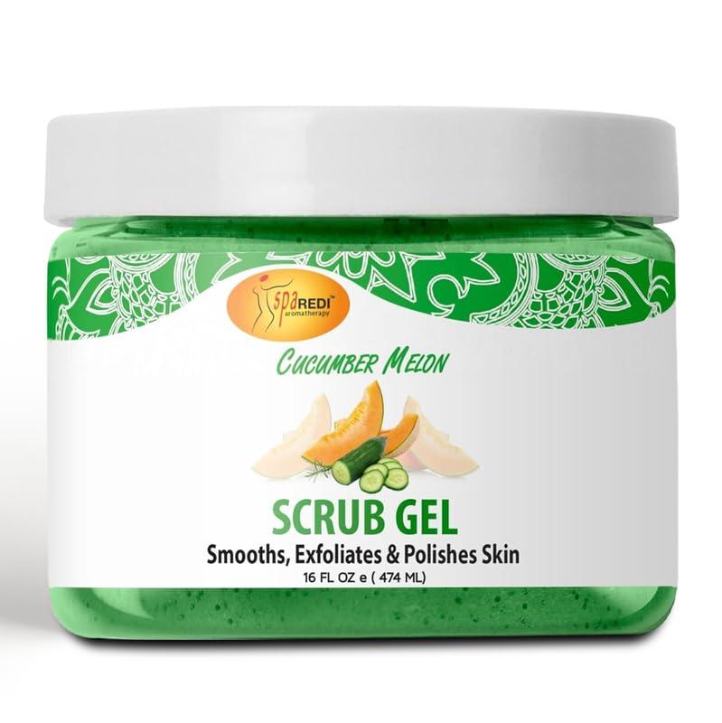 SPA REDI Exfoliating Scrub Pumice Gel - Hydrating Body Exfoliator with Hyaluronic Acid - Refresh &amp; Revitalize - Beauty Market Online