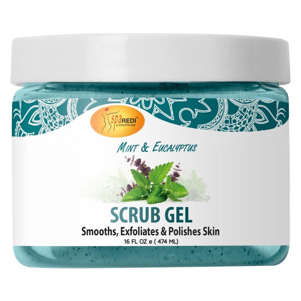 SPA REDI Exfoliating Scrub Pumice Gel - Hydrating Body Exfoliator with Hyaluronic Acid - Refresh &amp; Revitalize - Beauty Market Online