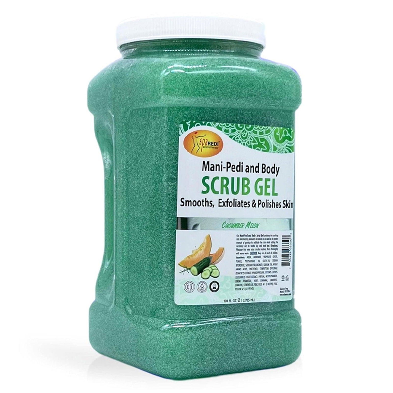 SPA REDI Exfoliating Scrub Pumice Gel - Hydrating Body Exfoliator with Hyaluronic Acid - Refresh &amp; Revitalize - Beauty Market Online