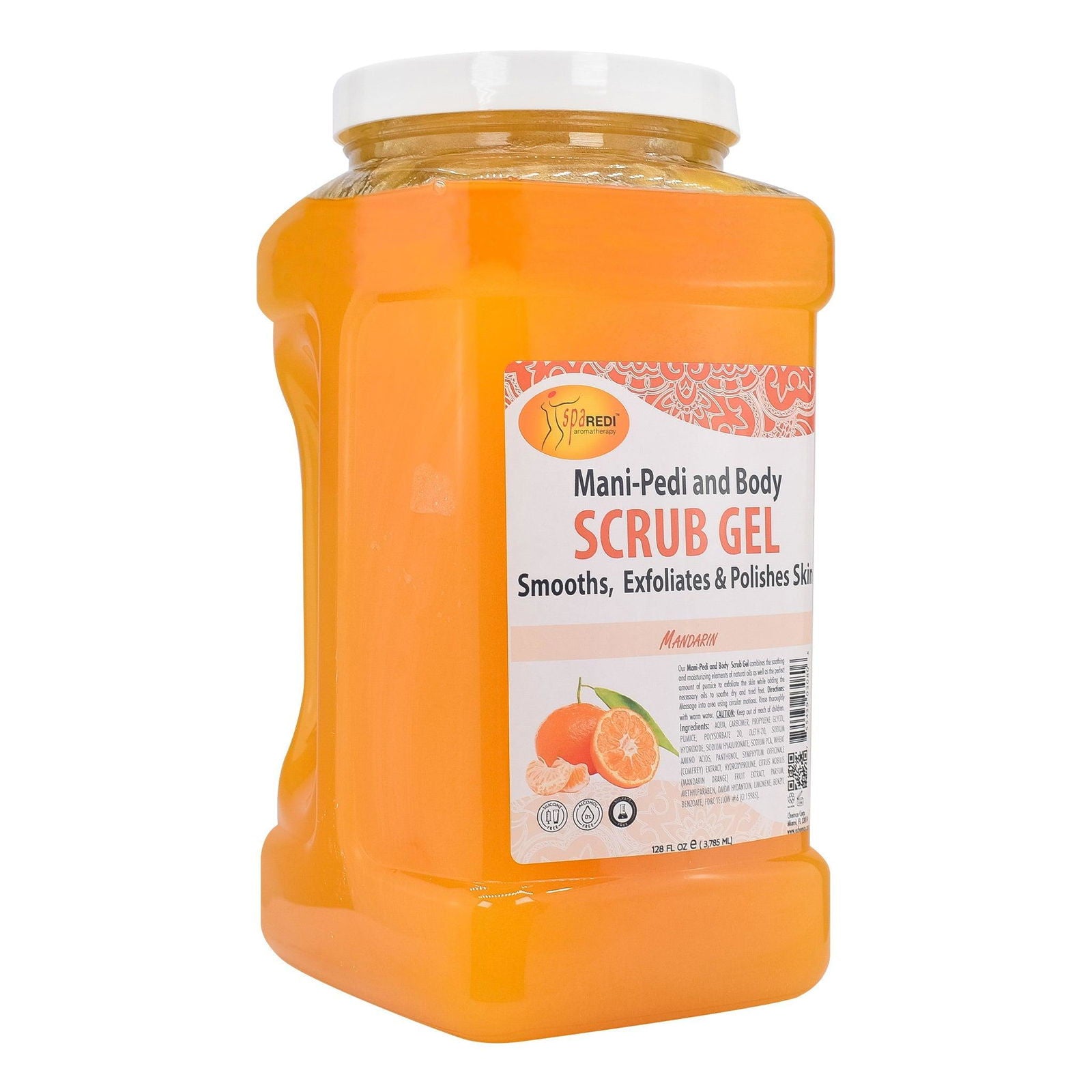 SPA REDI Exfoliating Scrub Pumice Gel - Hydrating Body Exfoliator with Hyaluronic Acid - Refresh &amp; Revitalize - Beauty Market Online