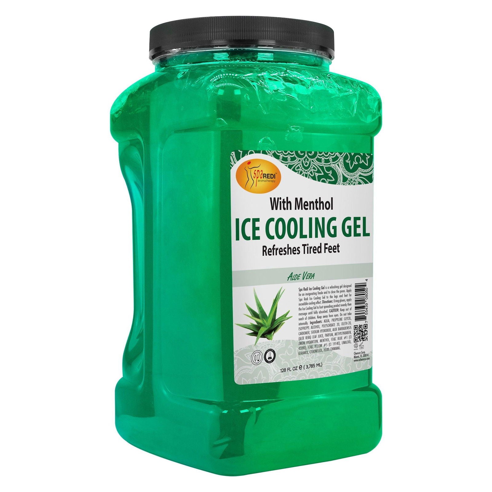 SPA REDI Massage Cooling Gel for Pedicure - Professional Strength Ice Cooling Gel - Refresh &amp; Soothe - Beauty Market Online