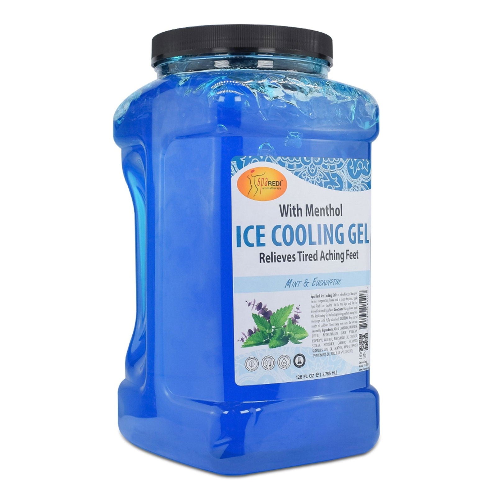 SPA REDI Massage Cooling Gel for Pedicure - Professional Strength Ice Cooling Gel - Refresh &amp; Soothe - Beauty Market Online